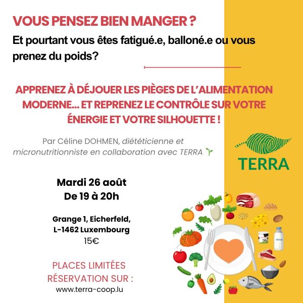 Conference: Do you think you eat well? And yet...